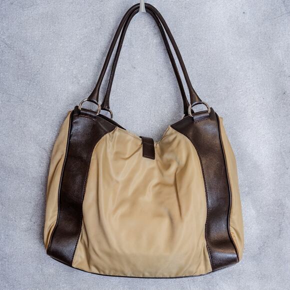 Prada Tessuto Y2K Crux Lino+Moro BR0857 Semitracolla Nylon Leather Shoulder Bag - Picture 2 of 16